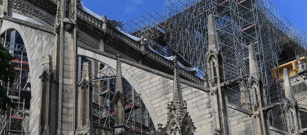 Собор Парижской Богоматери (Notre Dame de Paris) в Париже, архивное фото - Sputnik Lietuva