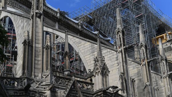 Собор Парижской Богоматери (Notre Dame de Paris) в Париже, архивное фото - Sputnik Lietuva
