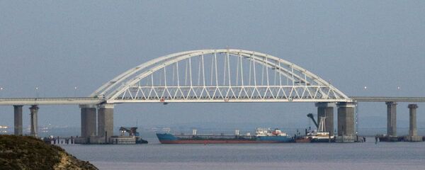 Керченский пролив, соединяющий Черное и Азовское моря, закрыли для прохода гражданских судов в целях безопасности из-за провокации кораблей украинских ВМС, архивное фото - Sputnik Литва