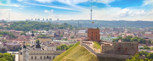 Башня Гедиминаса в Вильнюсе, архивное фото - Sputnik Литва