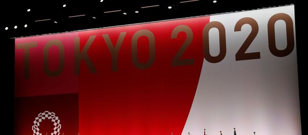 Likus lygiai metams iki olimpiados Tokijuje surengta iškilminga ceremonija, 2019 m. liepos 24 d. Likus lygiai metams iki olimpiados Tokijuje surengta iškilminga ceremonija, 2019 m. liepos 24 d. - Sputnik Lietuva