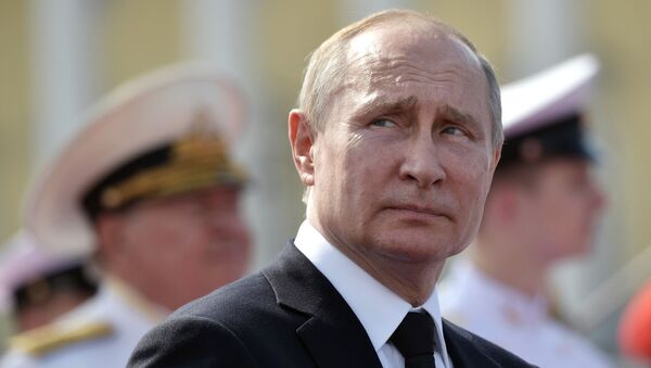 Президент РФ Владимир Путин, архивное фото - Sputnik Литва