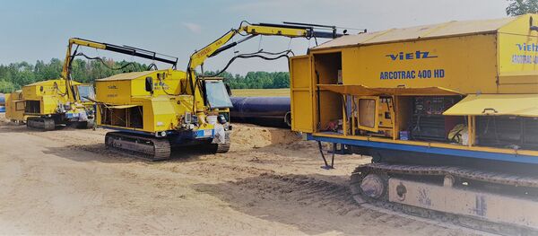 Белтрубопроводстрой, архивное фото - Sputnik Литва