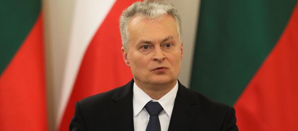 Президент Литвы Гитанас Науседа, архивное фото Президент Литвы Гитанас Науседа, архивное фото - Sputnik Литва
