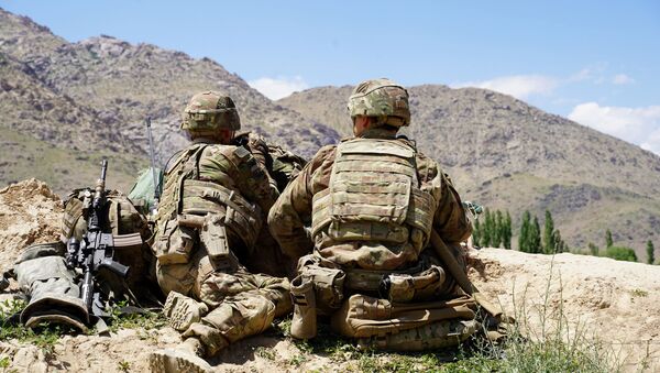 Американские военные в Афганистане, архивное фото - Sputnik Lietuva