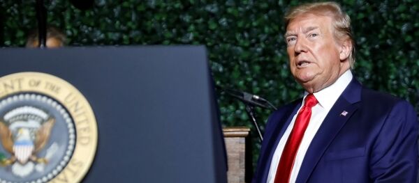 Президент США Дональд Трамп, архивное фото Президент США Дональд Трамп, архивное фото - Sputnik Lietuva