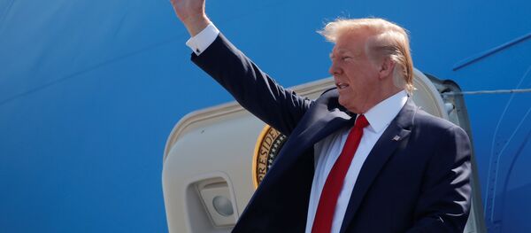 Президент США Дональд Трамп, архивное фото Президент США Дональд Трамп, архивное фото - Sputnik Lietuva