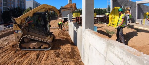 В Пашилайчяй строят школу  - Sputnik Литва