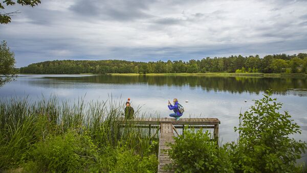 Озеро на окраине Вильнюса, архивное фото - Sputnik Литва