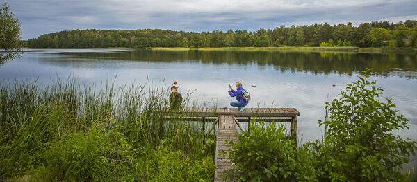 Озеро на окраине Вильнюса, архивное фото - Sputnik Литва