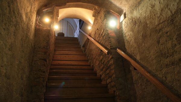 Лестница в подземный храм - Sputnik Литва