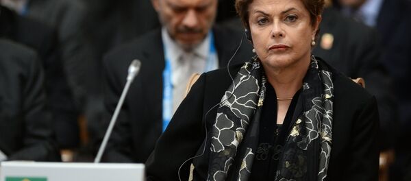 Президент Федеративной Республики Бразилия Дилма Роуссефф. Президент Федеративной Республики Бразилия Дилма Роуссефф. - Sputnik Литва