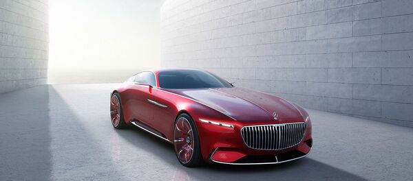 3D визуализация нового концепта Vision Mercedes-Maybach 6 - Sputnik Литва