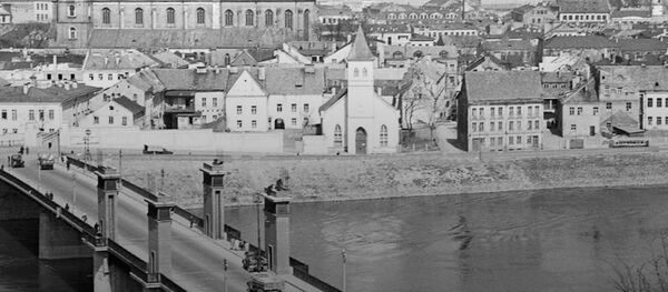 Каунас освобожденный, архивное фото Каунас освобожденный, архивное фото - Sputnik Lietuva