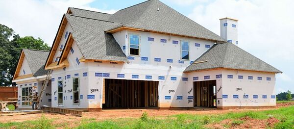 Реконструкция жилого дома, архивное фото - Sputnik Lietuva