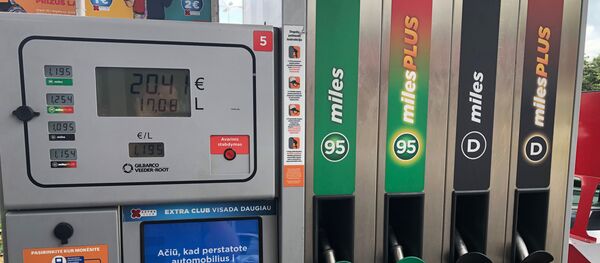 Заправка Circle K в Литве  - Sputnik Литва