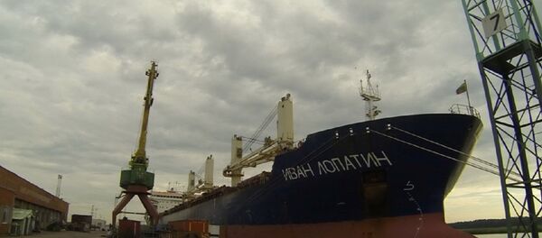 Судно Иван Лопатин, арестованное в Литве - Sputnik Литва