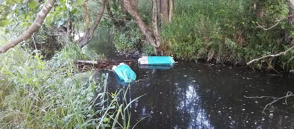 Контрабанда белорусских сигарет Контрабанда белорусских сигарет - Sputnik Lietuva