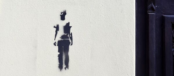 Граффити Banksy  - Sputnik Lietuva