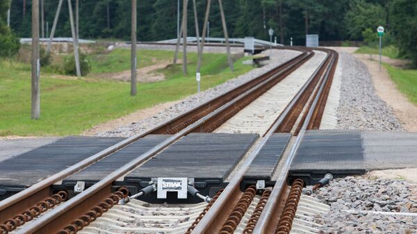 Эстонская железная дорога, архивное фото - Sputnik Литва
