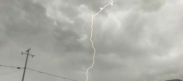 Молнии в городе Миссула в США - Sputnik Литва