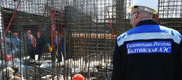 Строительство Балтийской атомной станции Строительство Балтийской атомной станции - Sputnik Lietuva