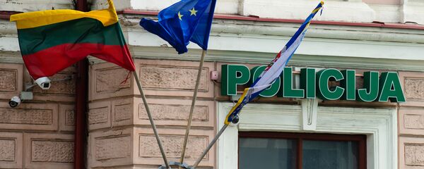 Здание полиции в Литве, архивное фото - Sputnik Литва