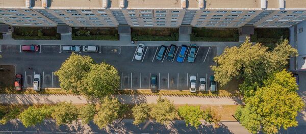 Двор дома в Каунасе - Sputnik Литва