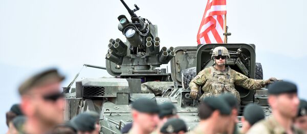 Учения НАТО в Грузии, архивное фото Учения НАТО в Грузии, архивное фото - Sputnik Lietuva