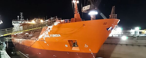 СПГ танкер Coral Fungia, архивное фото - Sputnik Литва