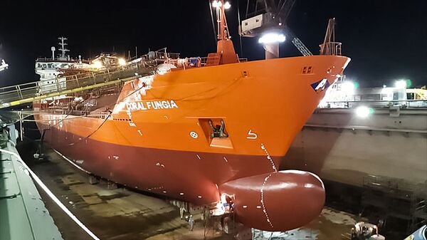 SGD tanklaivis Coral Fungia - Sputnik Lietuva