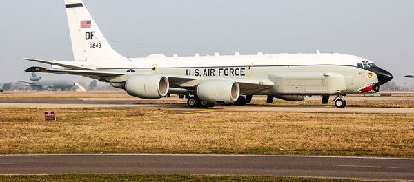 Самолет Boeing RC-135U Combat Sent ВВС США, архивное фото - Sputnik Литва