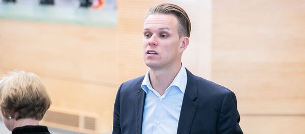 Лидер консерваторов, депутат Сейма Габриэлюс Ландсбергис, архивное фото - Sputnik Литва