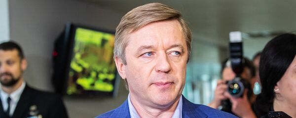 Лидер Союза крестьян и зеленых Литвы Рамунас Карбаускис, архивное фото - Sputnik Литва