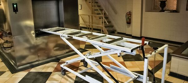 Печь кремационная, архивное фото - Sputnik Литва