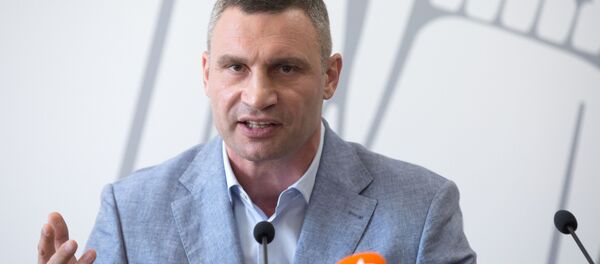 Мэр Киева Виталий Кличко, архивное фото Мэр Киева Виталий Кличко, архивное фото - Sputnik Lietuva