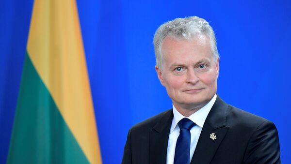 Президент Литвы Гитанас Науседа, 14 августа 2019 года - Sputnik Литва