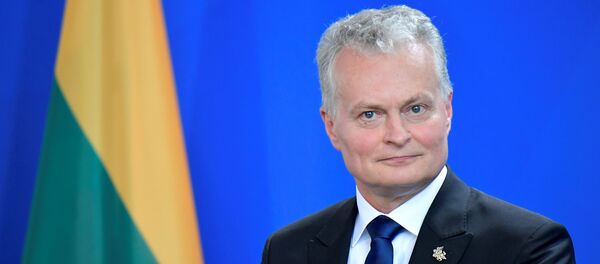 Президент Литвы Гитанас Науседа, 14 августа 2019 года - Sputnik Литва
