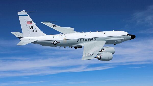 JAV žvalgybos lėktuvas Boeing RC-135V - Sputnik Lietuva