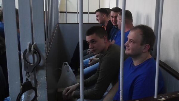 Рассмотрение ходатайства о продлении ареста украинским морякам - Sputnik Литва