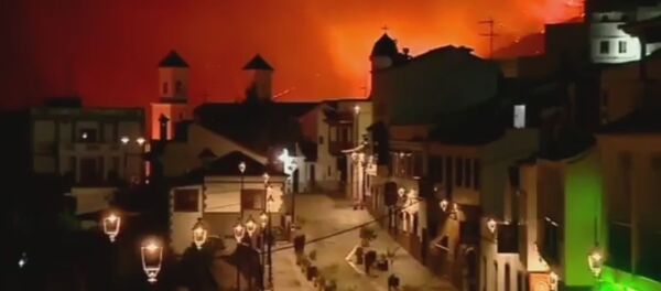 Природные пожары на Канарских островах - Sputnik Lietuva