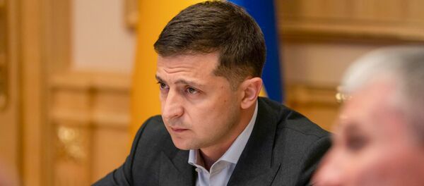 Президент Украины Владимир Зеленский, архивное фото - Sputnik Литва