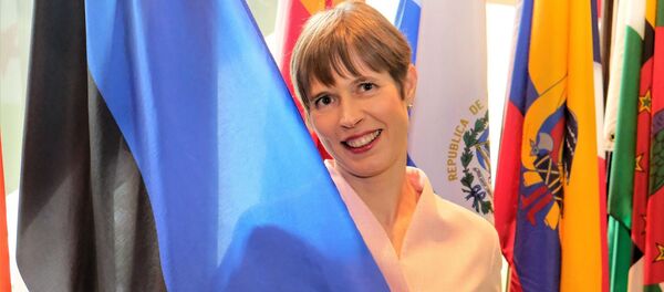 Президент Эстонии Керсти Кальюлайд, архивное фото - Sputnik Lietuva