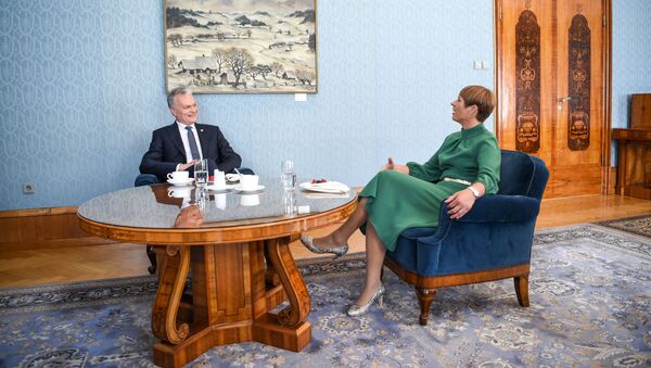 Президент Литвы Гитанас Науседа встретился с президентом Эстонии Керсти Кальюлайд - Sputnik Литва
